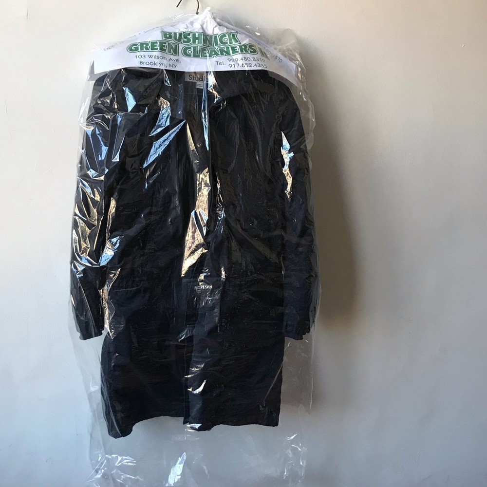 Acne Studios Navy Blue New Powder Down Parka 34 - Picture 4 of 8